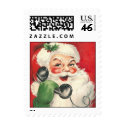 Vintage Santa postage by str8qaf Vintage Santa postage