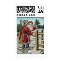 Vintage Santa Postage-Darker postage by lkranieri Vintage Santa Postage-Darker postage