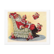 Vintage Santa Postcard by forbes1954 Vintage Santa Postcard