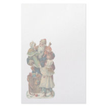 Vintage Santa Stationery