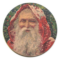 Vintage Santa Sticker by StarStock Vintage Santa Sticker