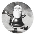 Vintage Santa Sticker