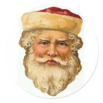 Vintage Santa stickers by JuJuGarden Vintage Santa stickers