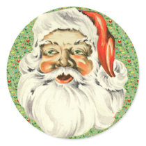 Vintage Santa Stickers by lkranieri Vintage Santa Stickers