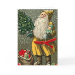 Vintage Santa with Child and Toys