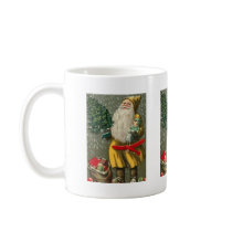 Vintage Santa with Child and Toys Coffee Mug