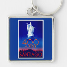 Vintage Santiago Keychains