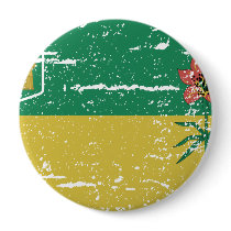 Vintage SASKATCHEWAN Flag Pinback Button
