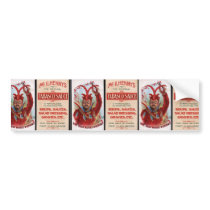 Vintage Sauce Box Advertisement Bumper Stickers