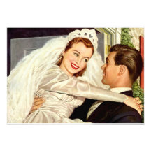 Vintage Save the Date Announcement