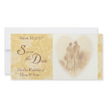 Vintage Save the Date Photo Card Template