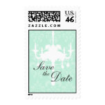 Vintage Save the Date Postage