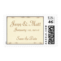 Vintage-Save the Date stamps