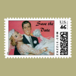 Vintage Save the Date! stamps