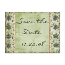 Vintage Save the date postcards