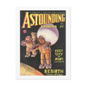Vintage Sci Fi Comic Astounding Stories 1934 postcards by scenesfromthepast Vintage Sci Fi Comic Astounding Stories 1934 postcards