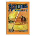 Vintage Sci Fi Comic Astounding Stories - Pirates cards by scenesfromthepast Vintage Sci Fi Comic Astounding Stories - Pirates cards