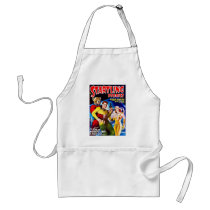 Vintage Sci-Fi Comic The City at World's End Aprons