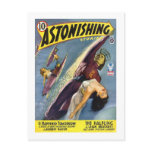 Vintage Sci-Fi Comic - The Halfling Postcards