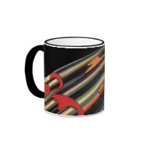 Vintage Sci Fi mugs by YesterdayCafe Vintage Sci Fi mugs