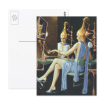Vintage Sci Fi postcards by YesterdayCafe Vintage Sci Fi postcards