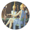 Vintage Sci Fi stickers by YesterdayCafe Vintage Sci Fi stickers