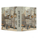 Vintage Science Fiction Paris, France binders