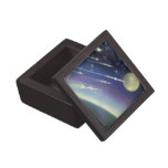 Vintage Science Fiction Rockets Outer Space Moon Premium Gift Boxes