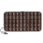 Vintage Science Library On A Doodle Speaker