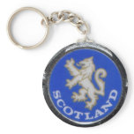 vintage scotland badge key chains