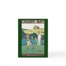 Vintage Scotland Travel Poster Greeting Card