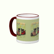 Vintage Scottish Terrier Coffee Mug mugs
