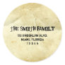 Vintage Scrolls Address Label Stickers