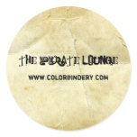 Vintage Scrolls Stickers