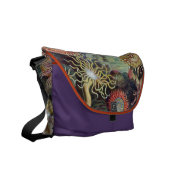 Vintage Sea Anemone Courier Bags