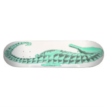 Vintage Sea Horses Skateboard