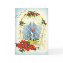 Vintage Season's Greetings Card