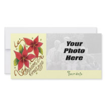 Vintage Seasons Greetings Photo Cards photo cards