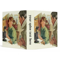 Vintage Secretary and Boss Vinyl Binders