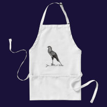 Vintage Secretary Bird aprons
