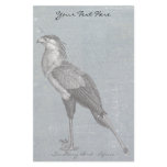 Vintage Secretary Bird Stationery Paper