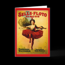 Vintage Sells-Floto Circus Poster cards