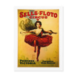 Vintage Sells-Floto Circus Poster Postcards