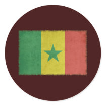 Vintage Senegal stickers by teyes143 Vintage Senegal stickers