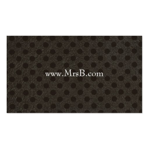 Vintage sewing notions butterflies seamstress card business card (back side)