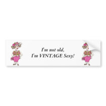 VINTAGE Sexy bumper stickers