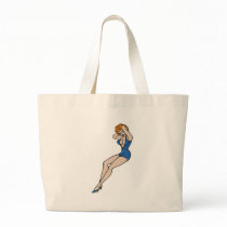 Vintage Sexy Woman Tattoo Art bags by vintagegiftmall Vintage Sexy Woman Tattoo Art bags
