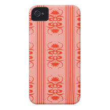 Vintage shabby and chic art nouveau iPhone 4 cover