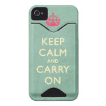 Vintage Shabby Chic Case-Mate ID Case casemate cases