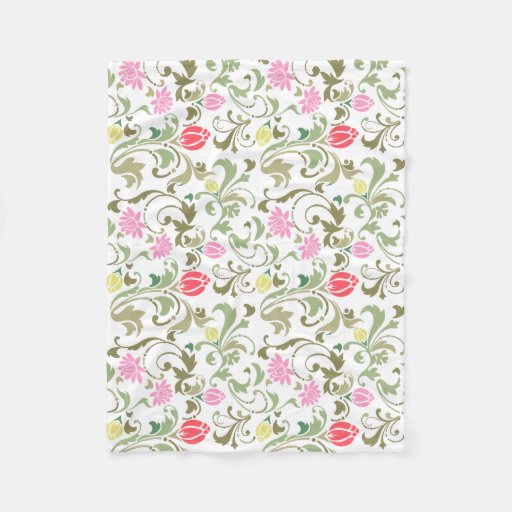 vintage shabby chic floral flourishes colorful fleece blanket zazzle vintage shabby chic floral flourishes colorful fleece blanket zazzle